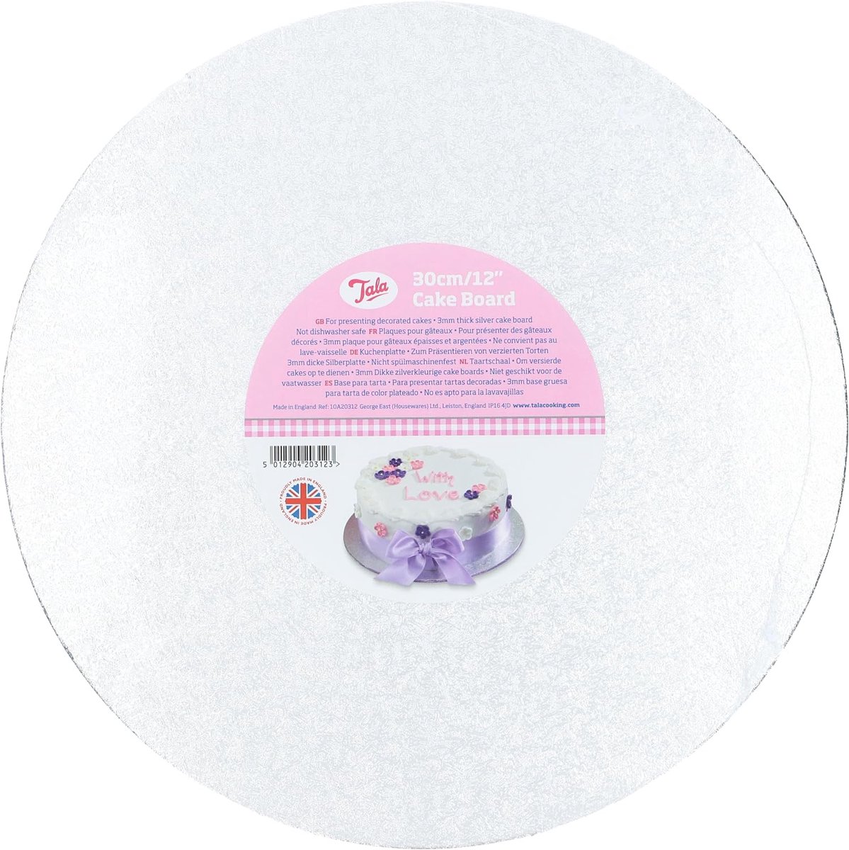 Papieren Taartplateau 30 cm - Ideaal voor Victoriaanse Cake en Cupcakes
