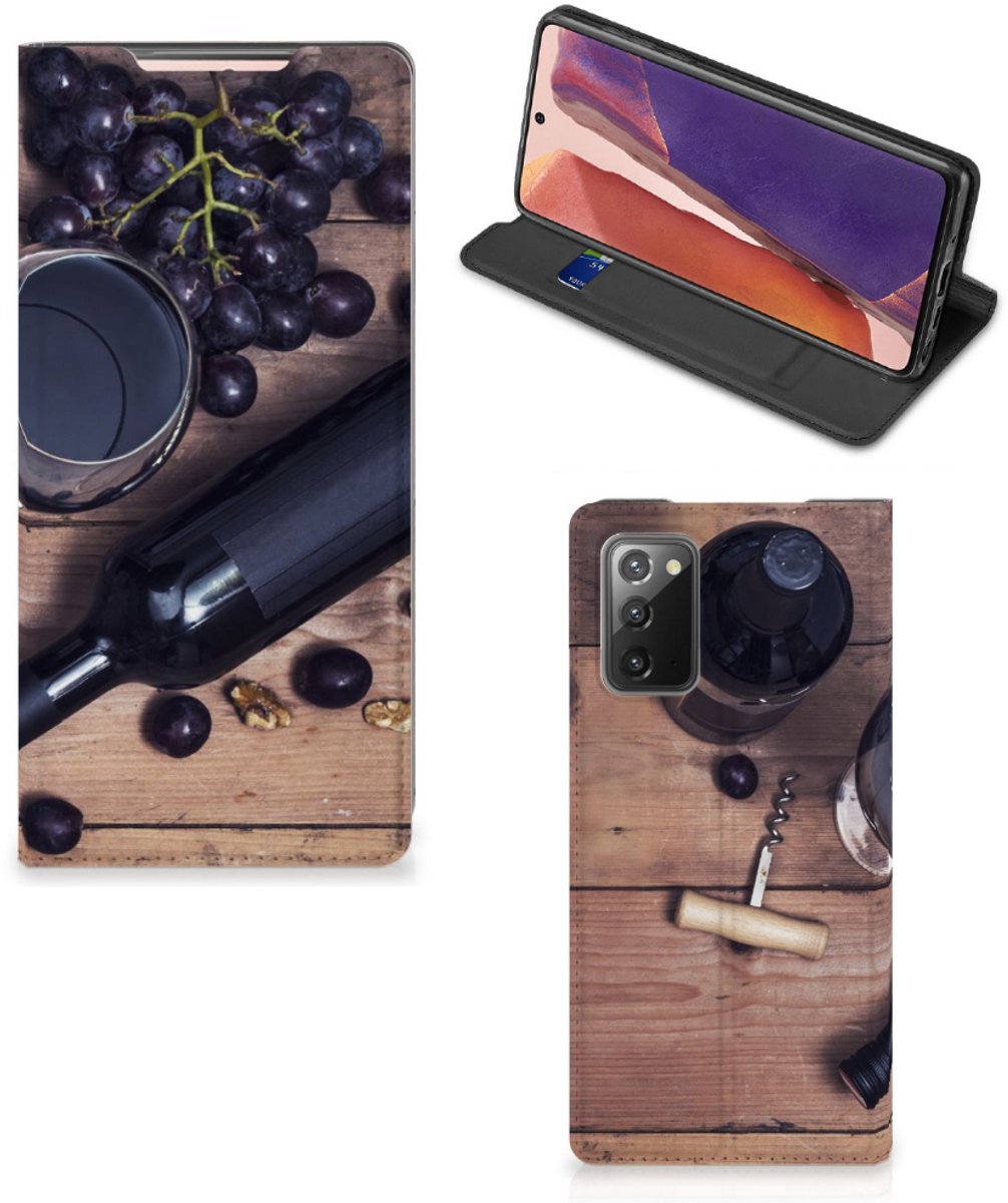Samsung Galaxy Note20 Flip Style Cover Wijn