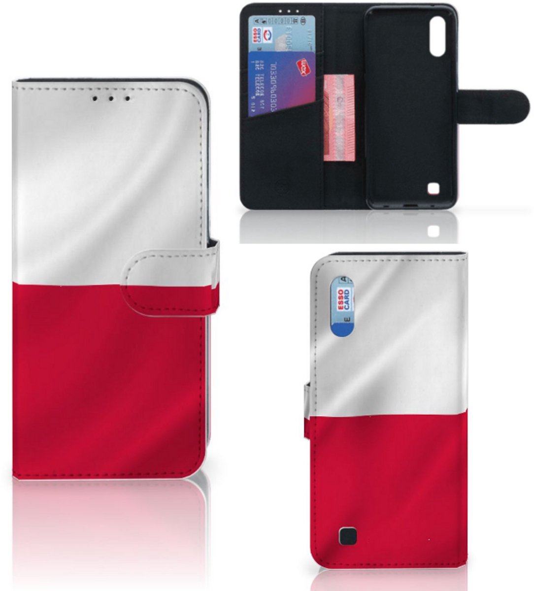 Samsung Galaxy M10 Bookstyle Case Polen