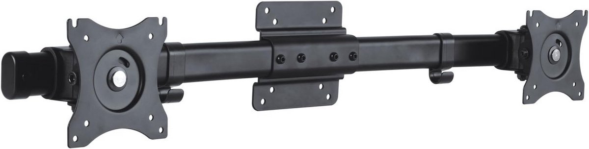Dual Screen Adapter voor Monitoren - Zwarte Kantoormontage