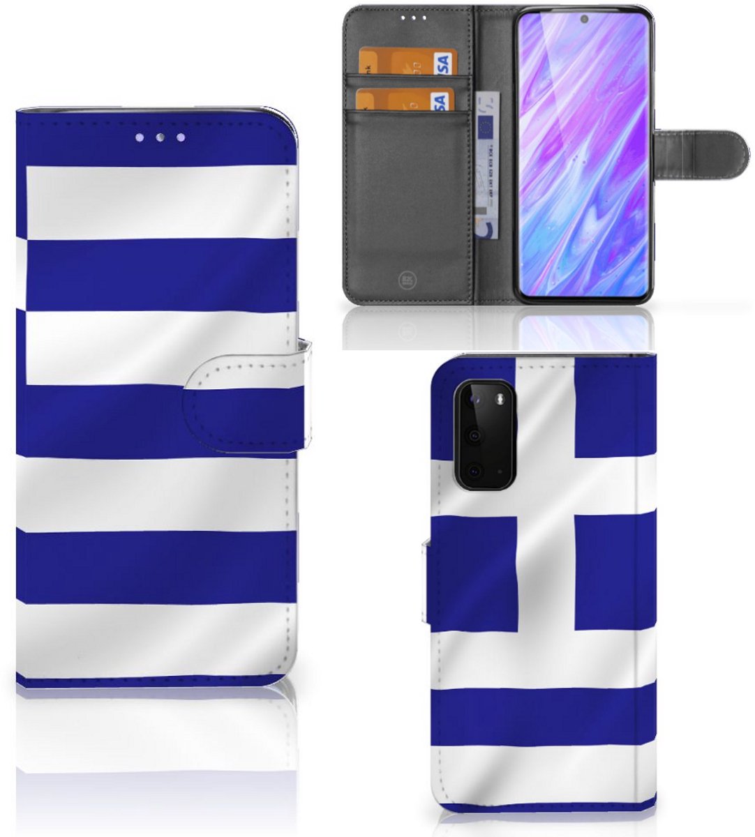 Samsung Galaxy S20 Bookstyle Case Griekenland