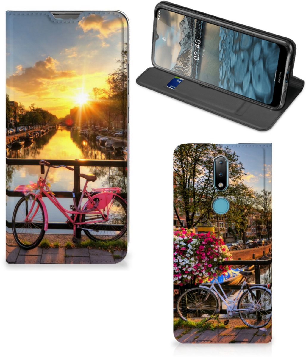 Nokia 2.4 Book Cover Amsterdamse Grachten