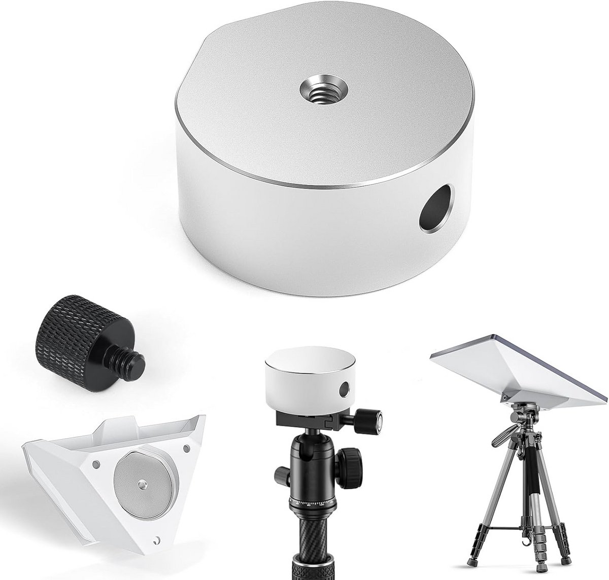 Statief Adapter voor Starlink Mini - Aluminium Mount met 1/4"-20 & 3/8"-16 Draad