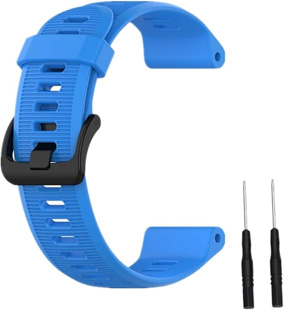 silicone watch strap geschikt voor Garmin Forerunner 945-Forerunner 935 Band, Silicone Replacement Strap geschikt voor Garmin Fenix 6-Approach S60,Sports watch strap,blauw