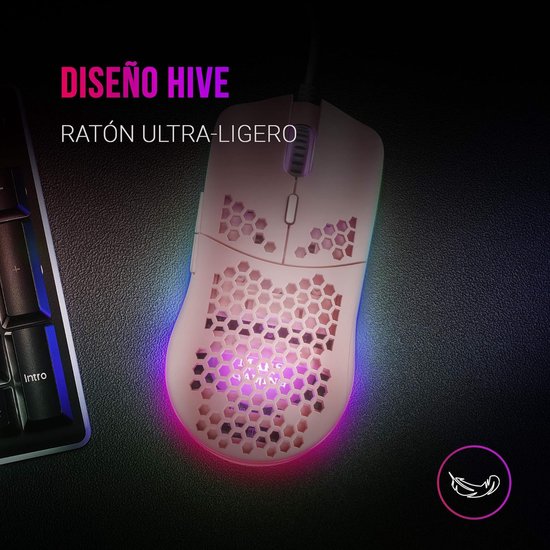 Ultralichte Gaming Muis met RGB Verlichting en 12400 DPI — afbeelding 2