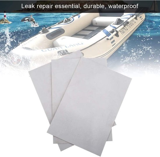 Waterdichte PVC Patch Reparatieset voor Kano en Kajak van Merkloos — afbeelding 4