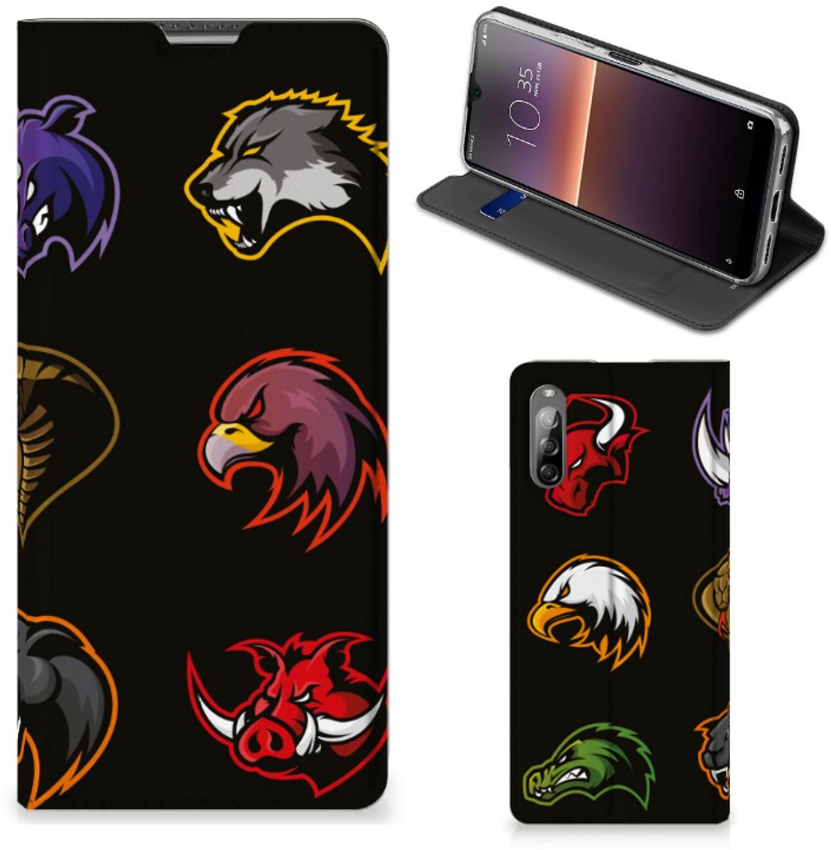 Sony Xperia L4 Magnet Case Cartoon