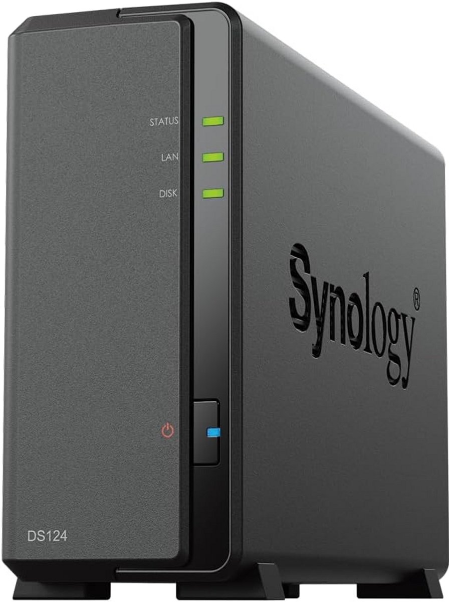 NAS-behuizing 1 bay met Quad-Core CPU en USB 3.2