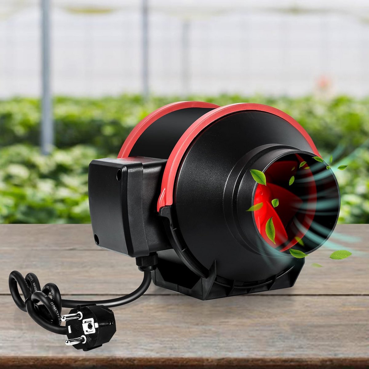 Stille Buisventilator 100 mm met Afstandsbediening - Efficiënte en Energiezuinige Kanaalve