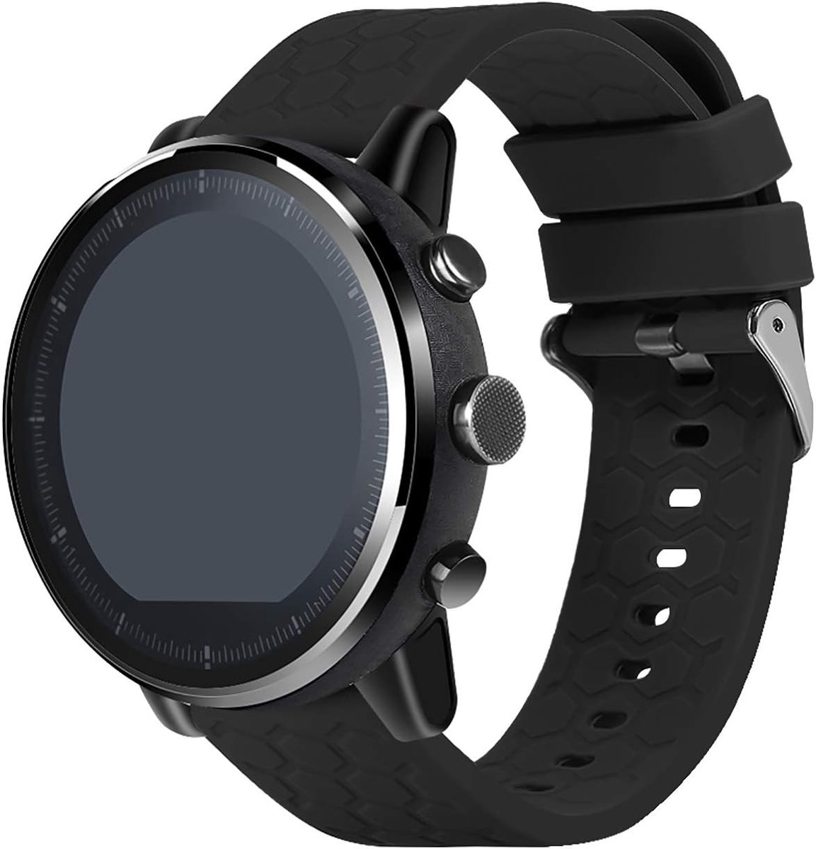 Vervangende Siliconen Bandjes voor Smartwatch - Zachte, Sportieve en Ademende Polsband
