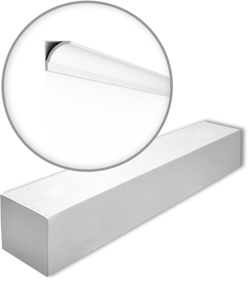NMC BW1-box-10 NOMASTYL Noel Marquet 1 doos 10 stukken Kroonlijst tijdeloos klassieke stijl wit | 20 m