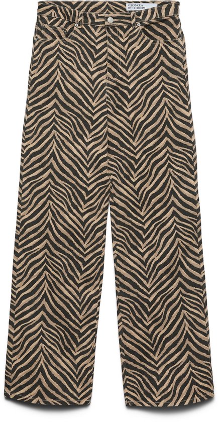 Jeans Vero Moda Tessa taille haute, stretch large, AOP, femme - Taille W28 X L32