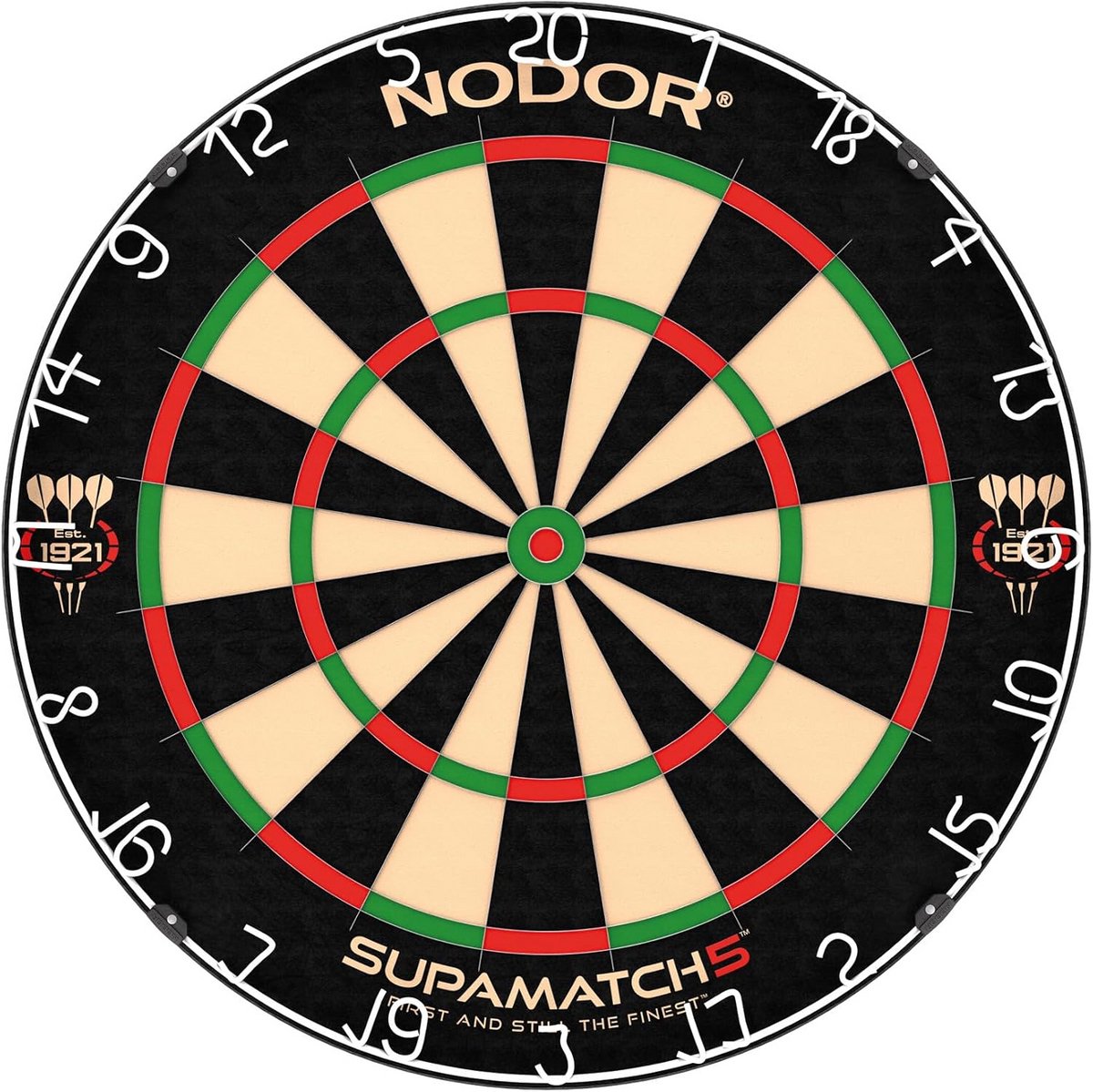 Professioneel Steeltip Dartbord met Ultra Dunne Bedrading voor Minder Bouncers