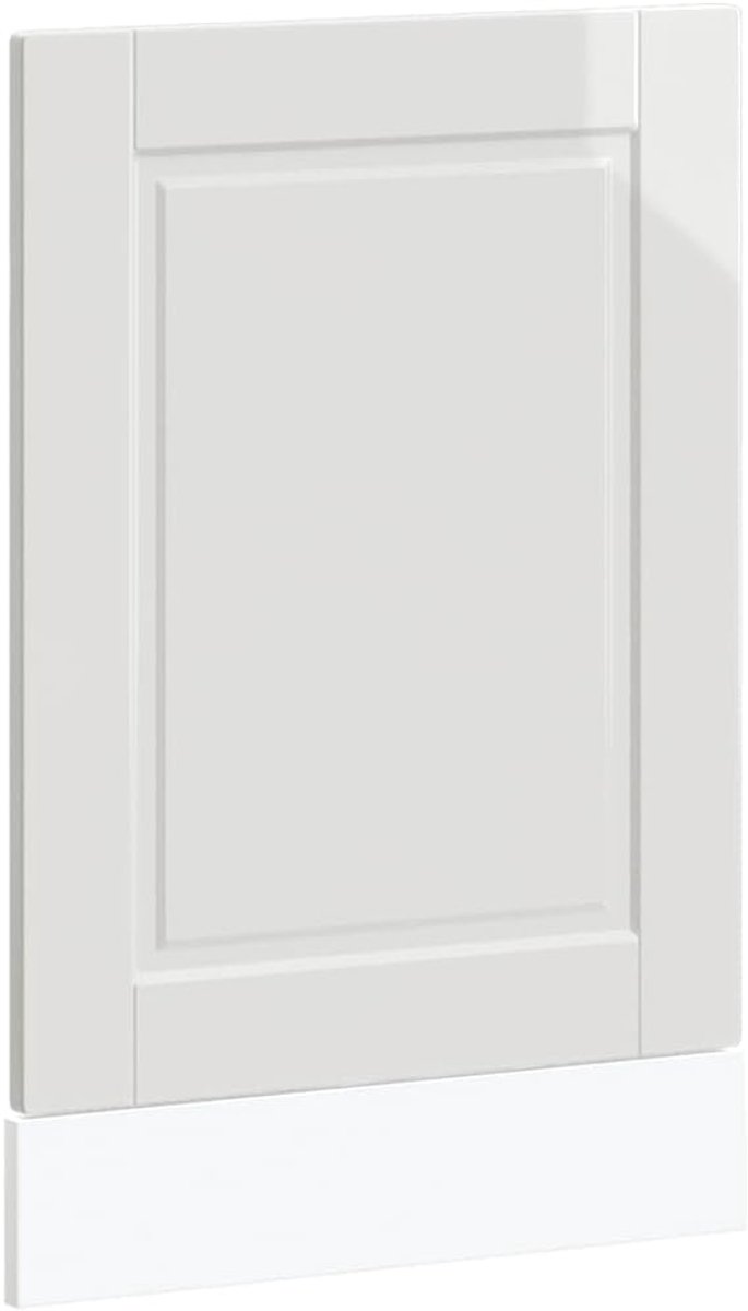 Vaatwasserpaneel Hoogglans Wit 45x67 cm Hout