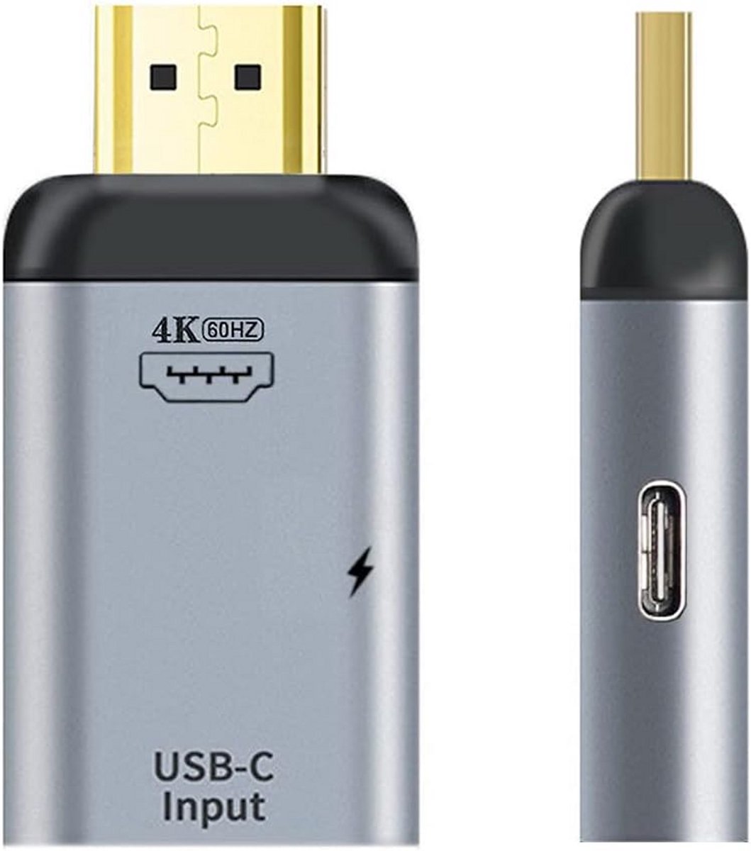 USB-C naar HDMI Adapter met PD Pass-Through voor Laptops en Smartphones