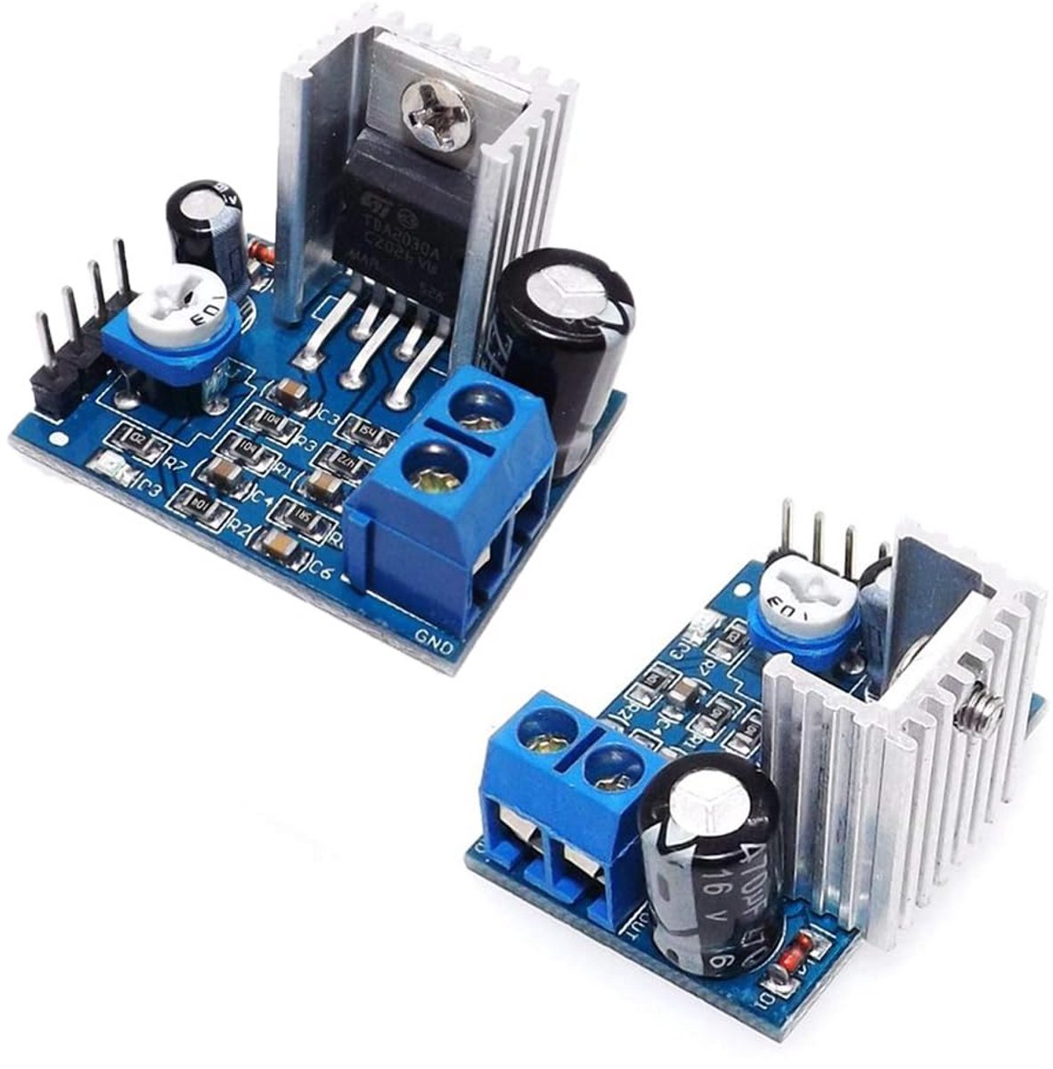 2-delige Mono Audio Versterker Module met TDA2030A Chip voor Luidsprekers 6-12V