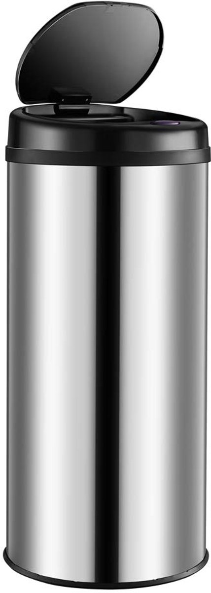 Automatische Sensor Prullenbak 40L RVS met LED-Display en Waterdichte Sensor