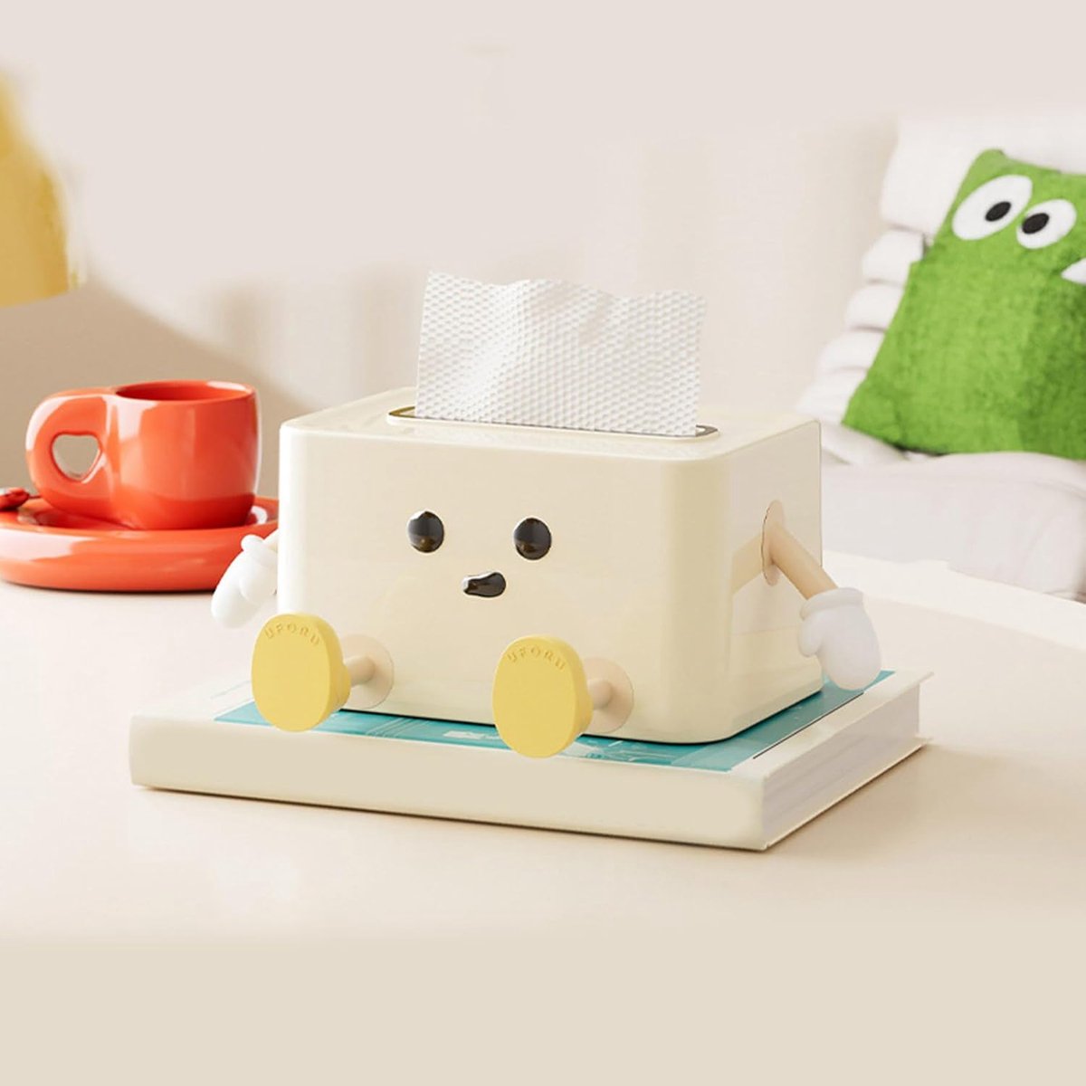 Oneay Tissuebox met patroon, ideaal voor de woonkamer, badkamer, kantoor en andere ruimtes | Wonen & Tuin | Badkamer | Tissuebox