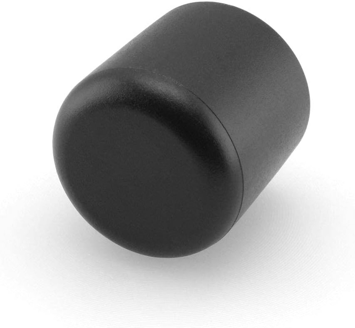 12x Zwarte Doppen voor Ronde Buizen 20mm - Stoepdoppen & Dopjes voor Meubels