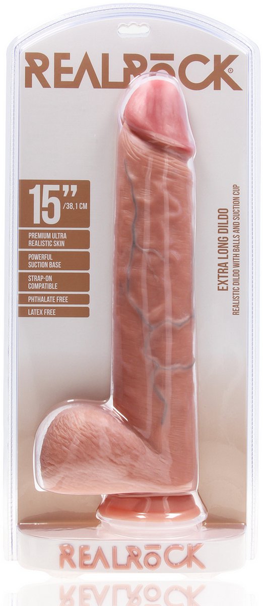 Extra Large Straight with Balls 38 cm - Beige