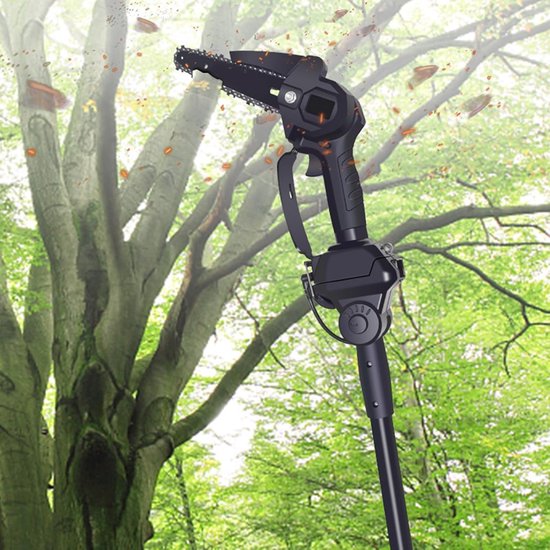 Telescopische Snoerloze Accu Takkenzaag voor Hoge Takken — afbeelding 2
