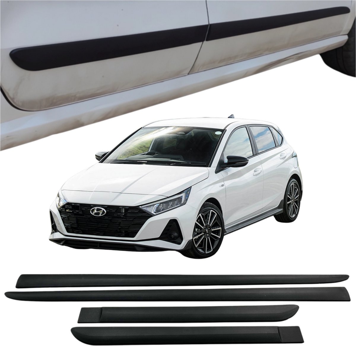 Universele deurbeschermstrips voor Hyundai i20 vanaf 2021