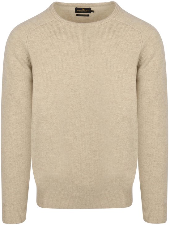 Pull Steppin' Out en laine d'agneau Greige - Taille XL - Homme