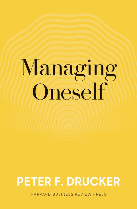 Managing Oneself - cover