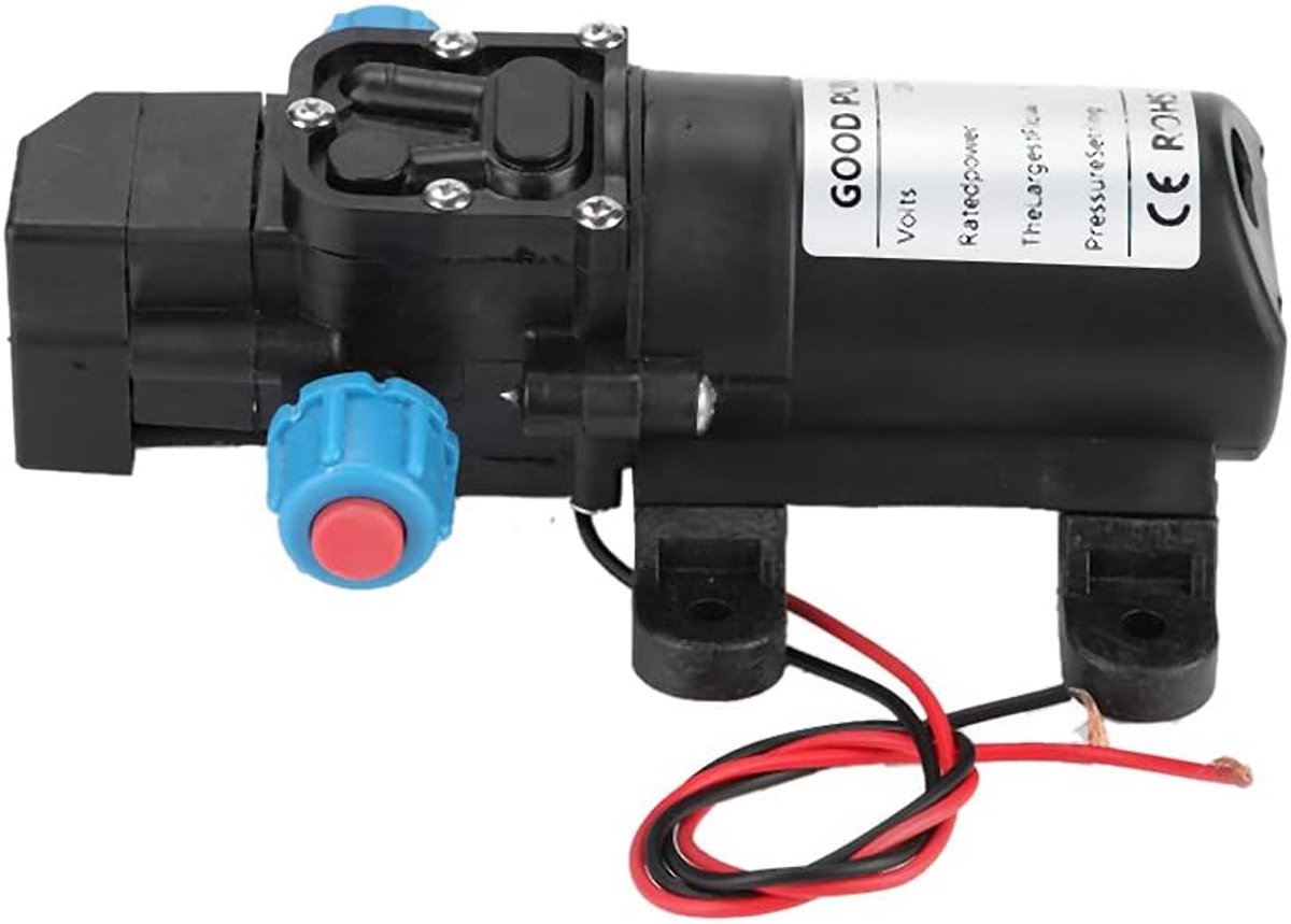 12V 60W Micro Waterpomp voor Caravan en Boot - 5L/Min