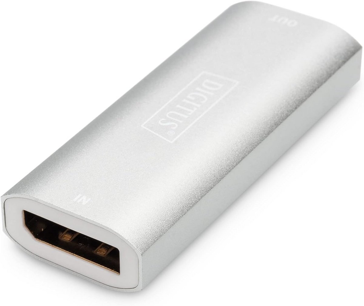 DisplayPort Signaalversterker Repeater 8K UHD tot 30 Meter - 4K/60Hz HDR Ondersteuning