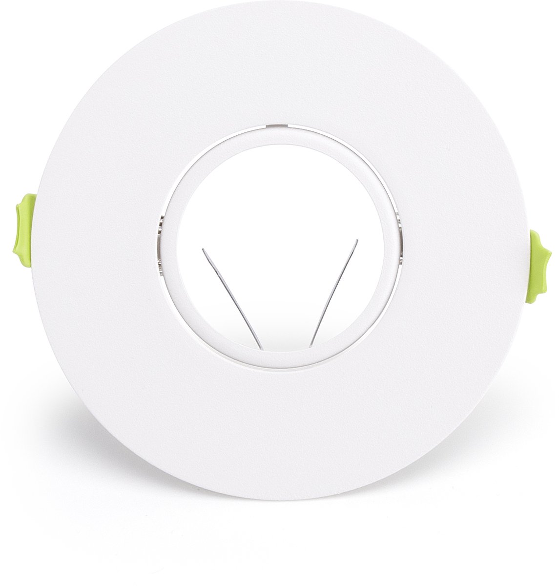 Integral inbouwspot Wit rond kantelbaar | zaagmaat 7-10cm | incl. GU10 fitting excl. lichtbron | GU10