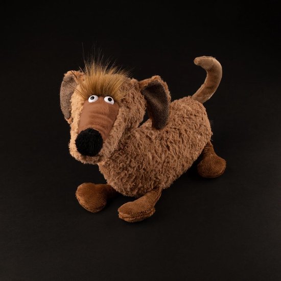 Pluche Teckel Knuffeldier Zacht en Uniek Speelgoed van Trusty Toys — afbeelding 2