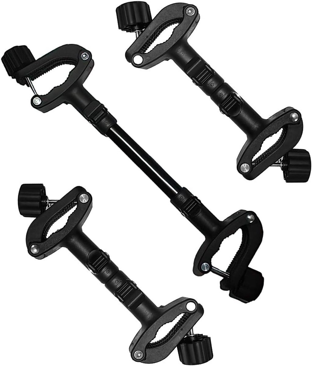 3PCS Twin Baby Stroller Connectors, Universal Baby Cart Stroller Connectors Stroller Joint Hook Coupler Bush Quick Release
