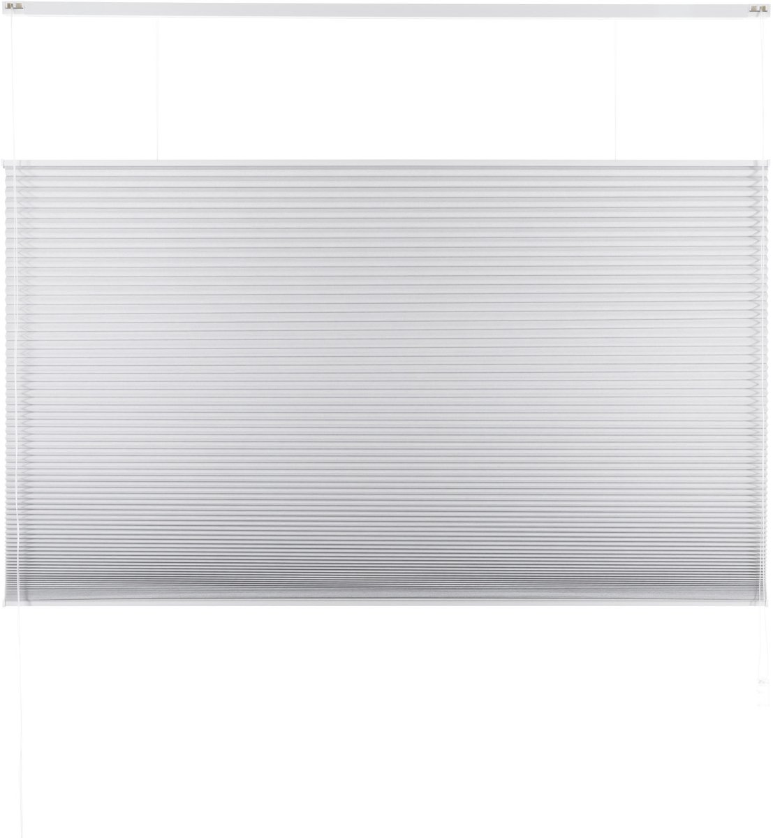Dutchblinds - Plisségordijnen - verduisterend - Wit - 75 x 175 cm - Raamdecoratie op maat – foto 5