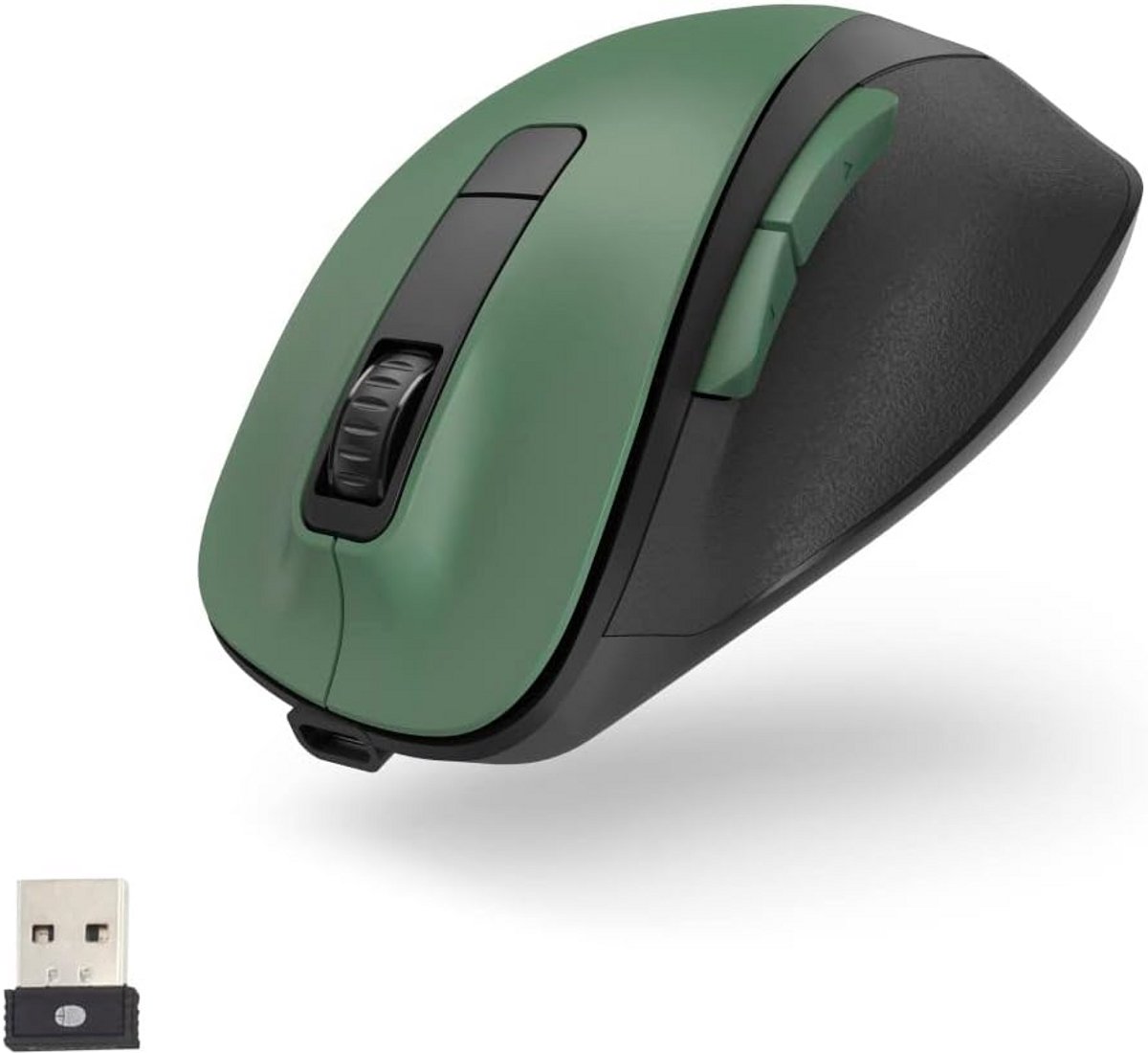 Ergonomische muis rechtshandig - Draadloze computermuis bluetooth - Zwart - Muisbediening