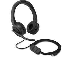 Comfortabele USB-C On-Ear Headset met Ruisreducerende Microfoon en HD Audio voor Thuiswerken