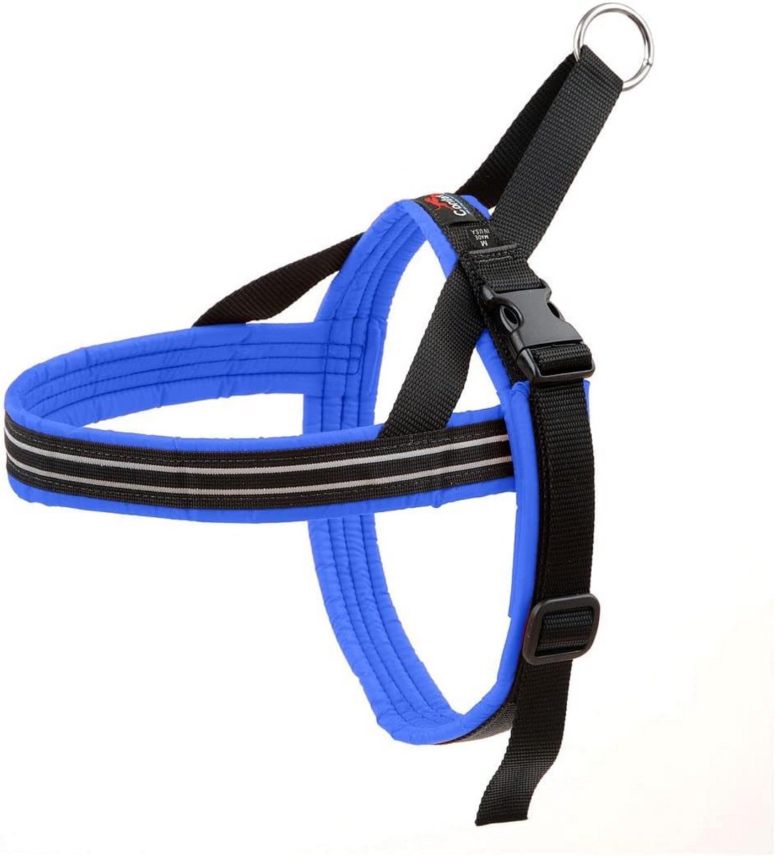 Comfortabel Sportharnas voor Honden Blauw Met Reflectie en Zachte Padding