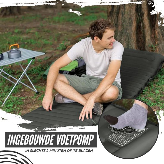Ever Trex Slaapmat Marineblauw van Quechua — afbeelding 3