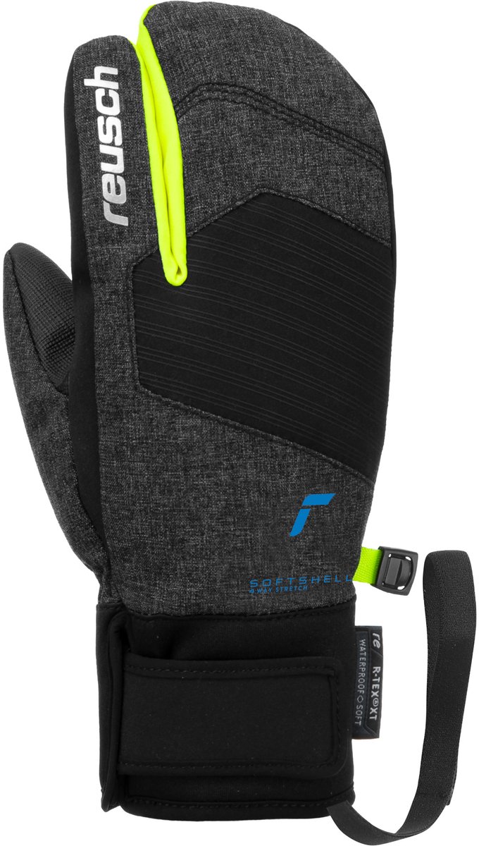 Kinderskihandschoenen Reusch Simon R-TEX® XT Lobster Zwart