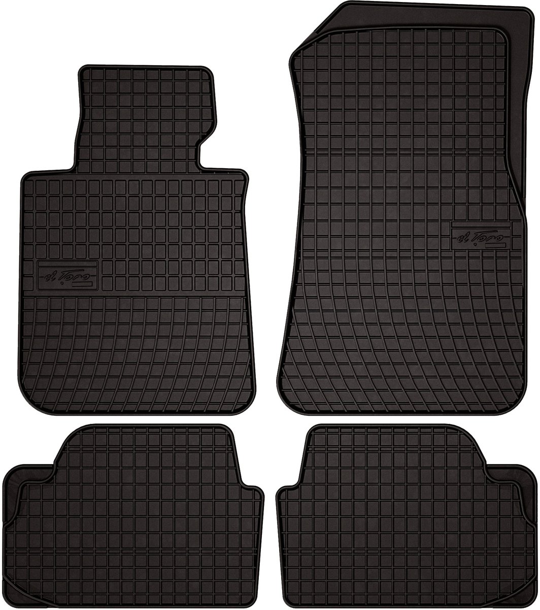 Wielganizator SolidPRO - Auto Rubbermatten - BMW 1 E88 Cabrio - Zwart - Aangepast