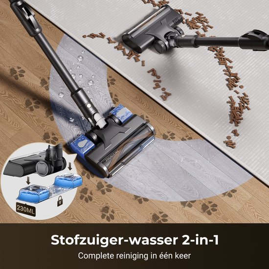 Aspirateur balai sans fil Proscenic P16, 55KPa, 550W, 65 minutes d'autonomie - Électroménager