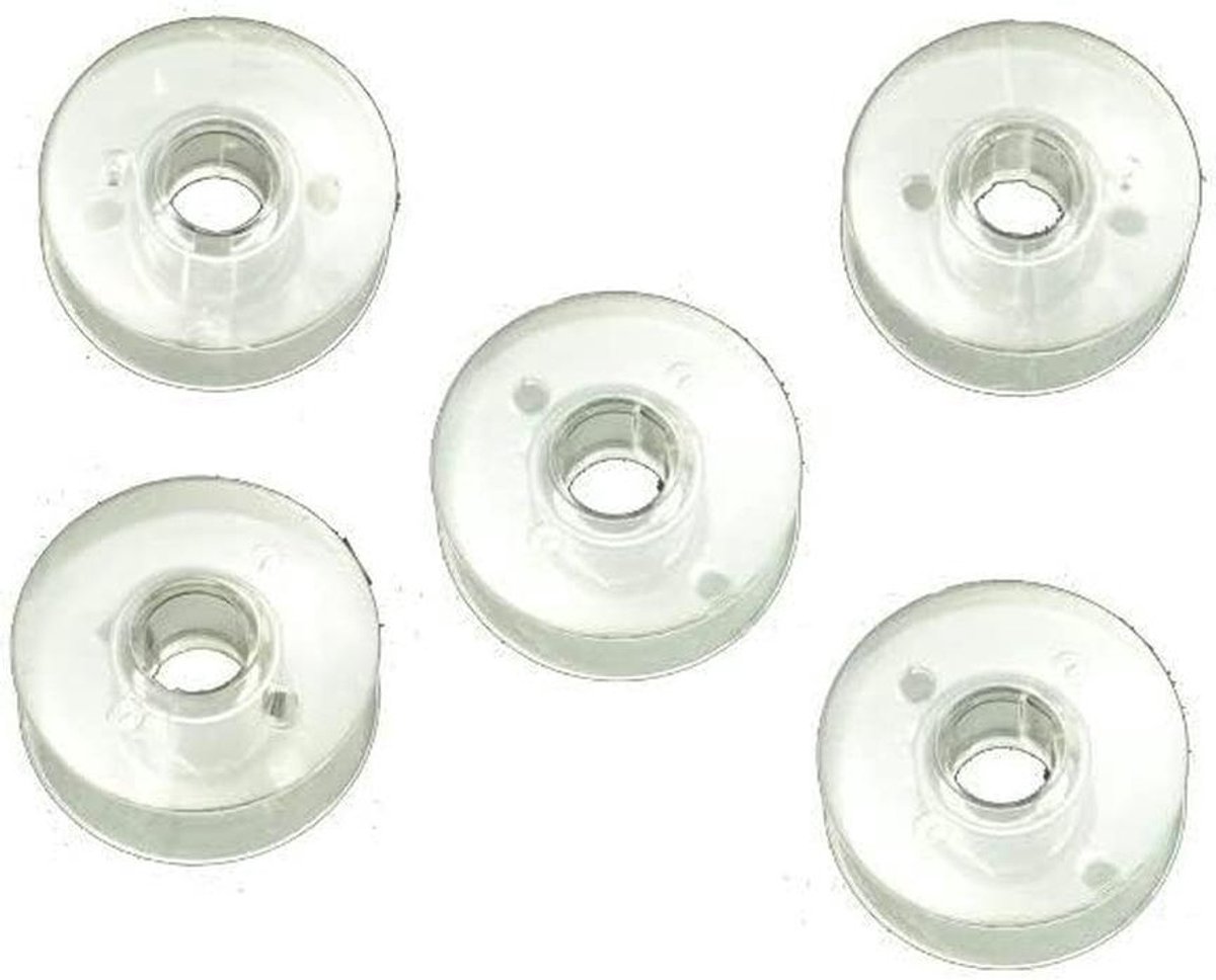 Spoelen voor Naaimachine, Transparant Kunststof, Hoogte 9 mm