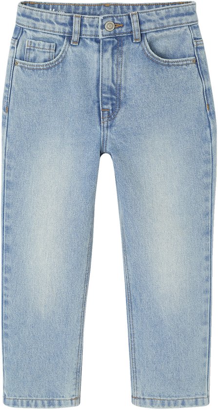 Mom jeans voor meisjes lichtblauw