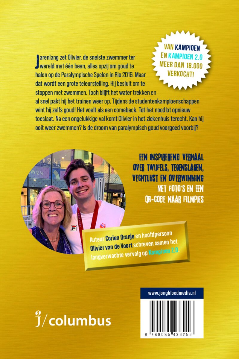 Comeback - back cover