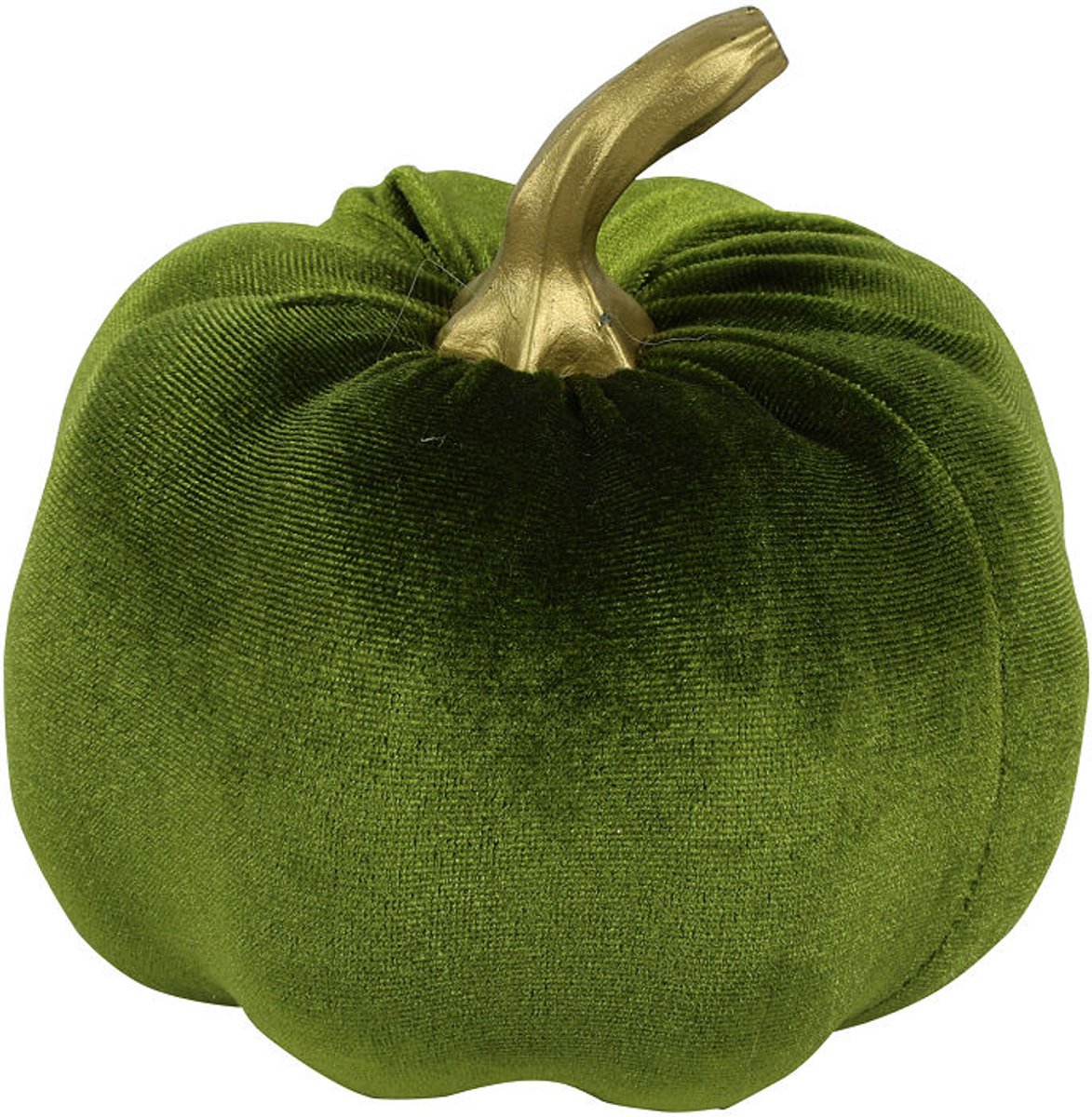 Countryfield pompoen speelgoed decoratie groen 12x12x12cm karton.