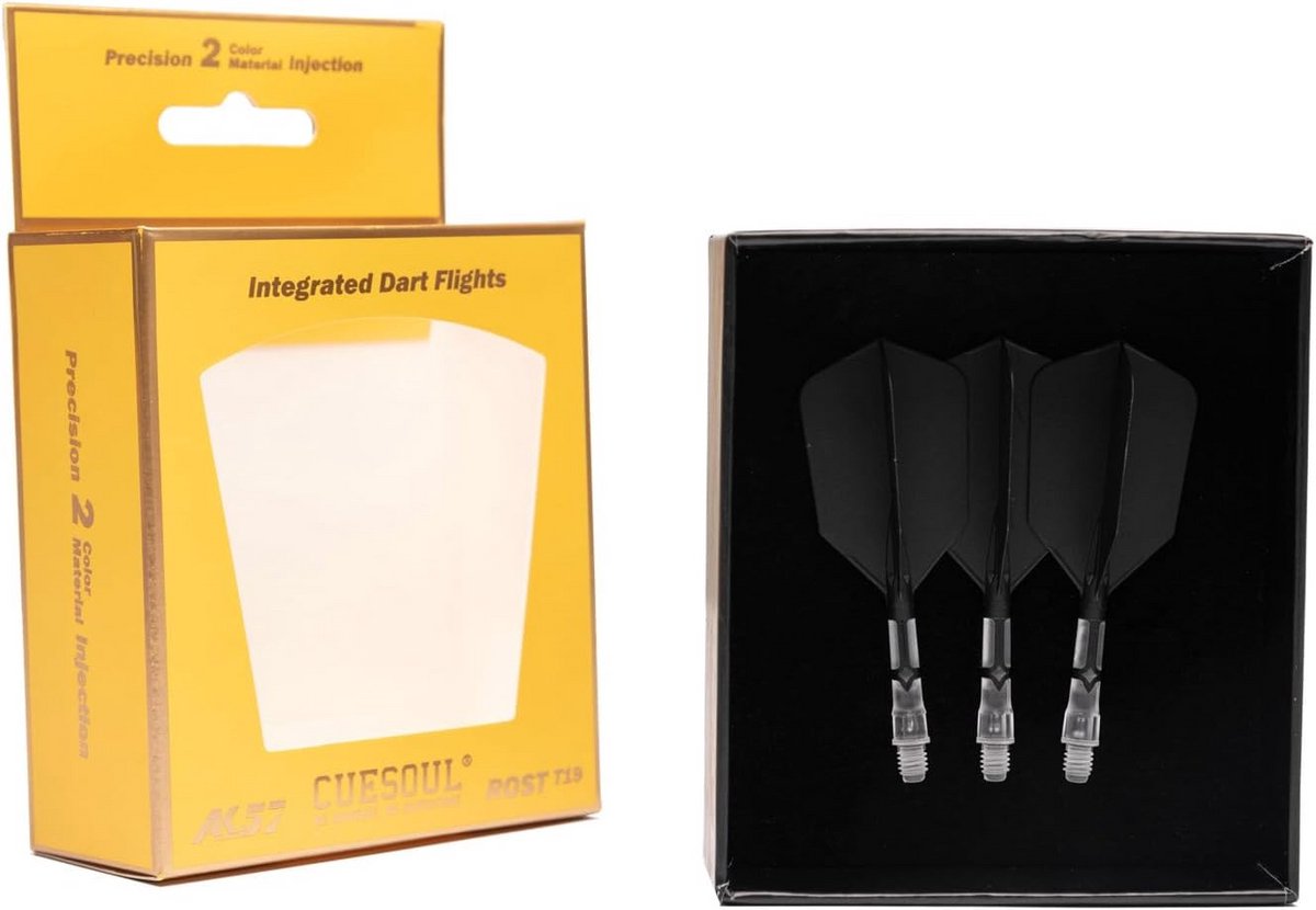 Geïntegreerde Dartpijlen Schacht en Slim Vlucht Set - 3 Stuks