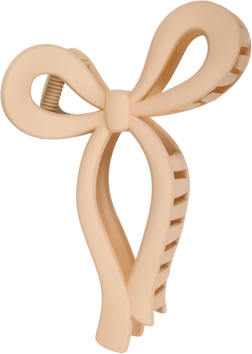 Elegante Strik Haarspeld voor Dames - Grote Klem met Sterke Grip