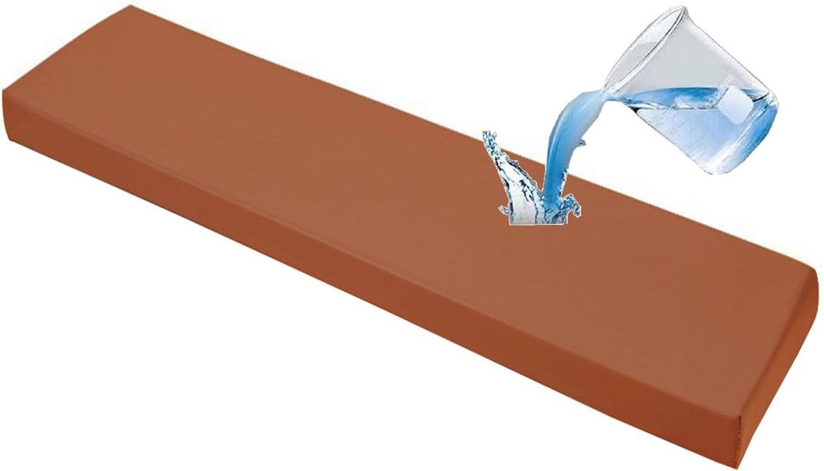 Waterdicht Zitkussen voor Bank en Tuinstoel - 5cm Dikke Spons - Antislip & Wasbaar