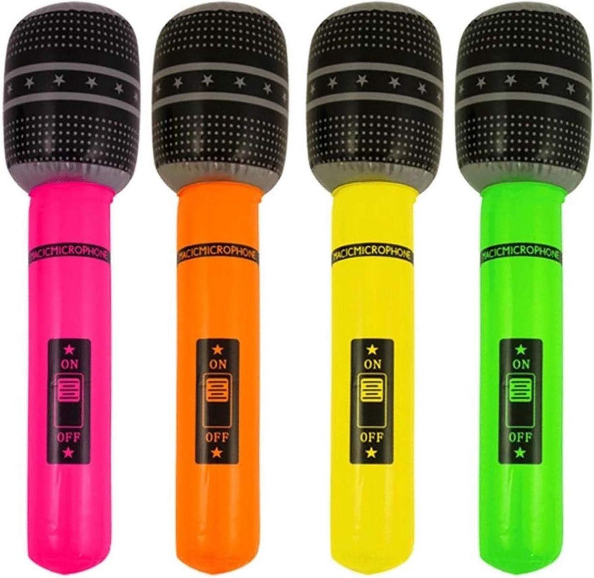 Opblaasbare Microfoon Speelgoed Feest Accessoire voor Kinderen en Feesten