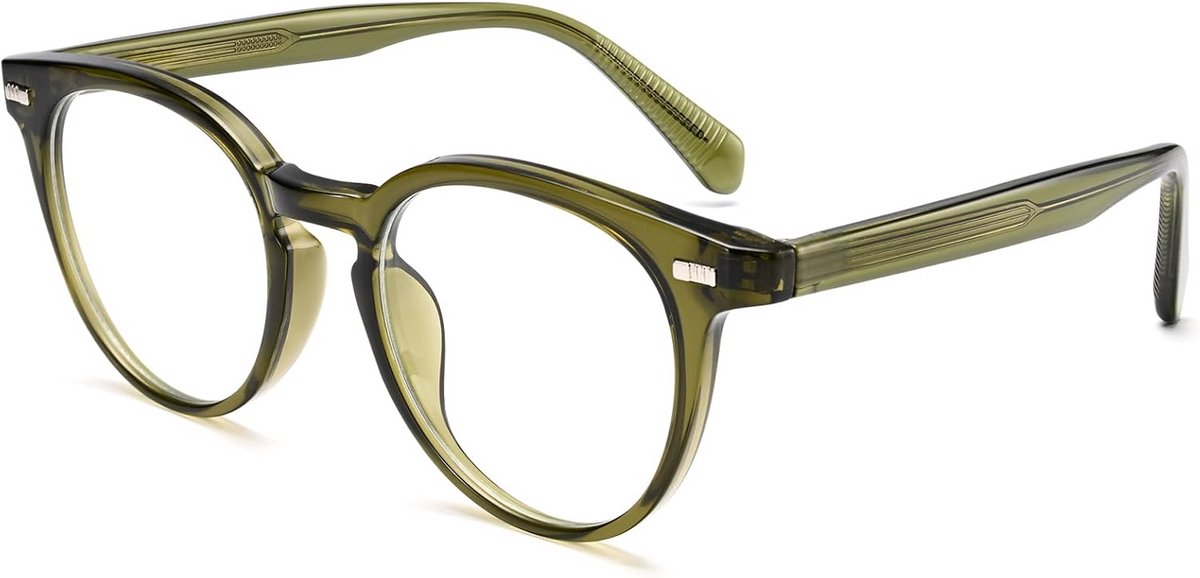 Trendy Oversized Blauwlicht Bril voor Dames - Cat Eye Computer & Gaming Bril